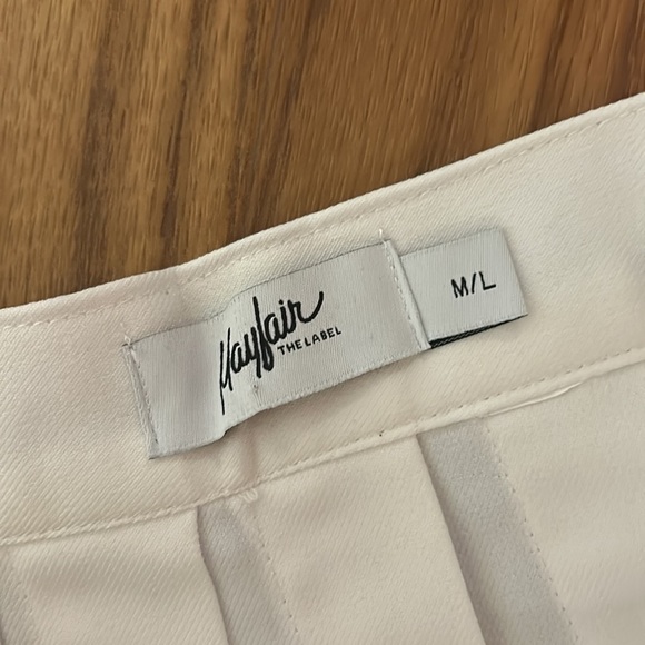 Mayfair Club White Tennis Skirt SZ M/L - Picture 7 of 10